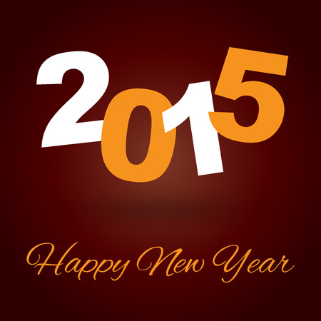 Happy New Year 2015 - Poster / Template / Background Designのイラスト素材