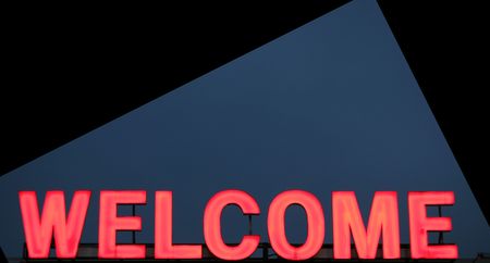 welcomeの写真素材