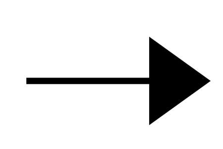 It is a single item with a simple arrow illustration. No strokes, the fill is black.