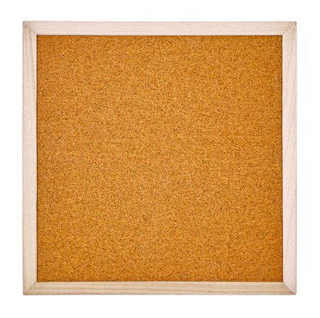The corkboard of a white background の写真素材