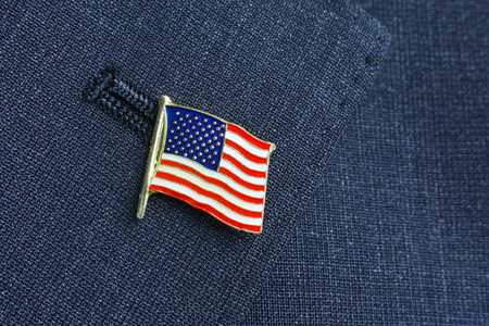 American flagの写真素材