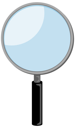 Magnifying glassのイラスト素材