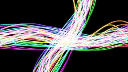 A simple waveform color based abstract background.の写真素材