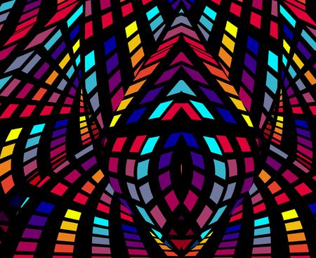 A simple abstract color based pattern background.