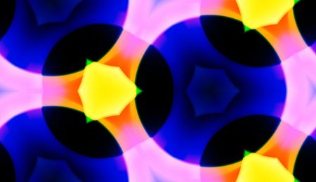 A seamless background made out of shapes.