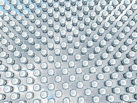  background made out of spheres.