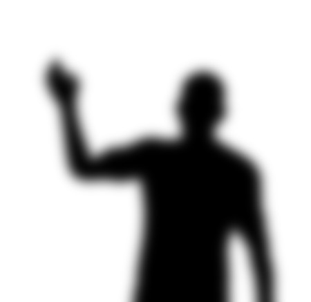 A mysterious and blurry waving shadow figure.の写真素材