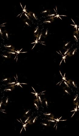 A seamless tile pattern made out of fireworks.
