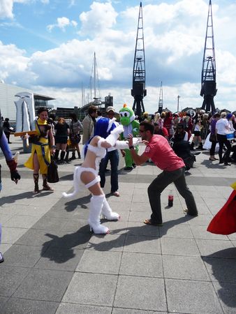 LONDON - May 30: Cosplay Event At Excel Center May 30th, 2010 in London, England.のeditorial素材
