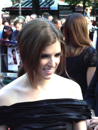 LONDON - August 18: Anna Kendrick at Scott Pilgrim Vs The World Premiere August 18th, 2010 in Leicester Square London, England.のeditorial素材