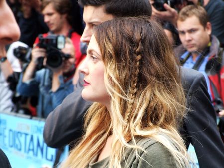 LONDON - August 19: Drew Barrymore at Going The Distance August 19th, 2010 in Leicester Square London, England.のeditorial素材