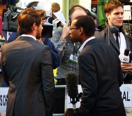 LONDON - September 16: Zac Efron At The Death And Life Of Charlie St Cloud Premiere September 16th, 2010 in Leicester Square London, England.  のeditorial素材
