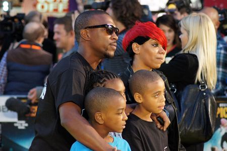 LONDON - October 11: Ashley Walters At The Despicable Me Premiere October 11, 2010 in Leicester Square London, England. のeditorial素材