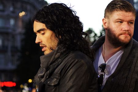LONDON - October 11: Russell Brand At The Despicable Me Premiere October 11, 2010 in Leicester...
