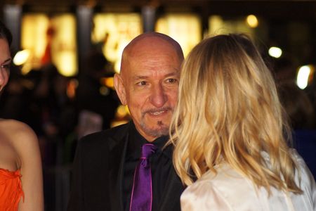 LONDON - October 11: Sir Ben Kingsley At The Never Let Me Go Premiere October 11, 2010 in Leicester Square London, England. のeditorial素材