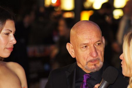 LONDON - October 11: Sir Ben Kingsley At The Never Let Me Go Premiere October 11, 2010 in Leicester Square London, England. のeditorial素材