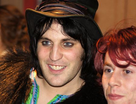 LONDON - October 22: Noel Fielding At The Submarine Premiere October 22, 2010 in Leicester Square London, England.     のeditorial素材