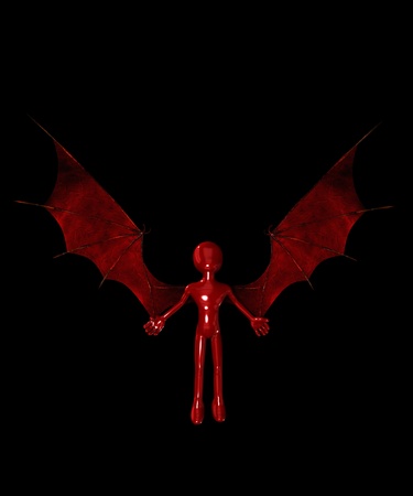 The devil for horror and Halloween concepts.の写真素材