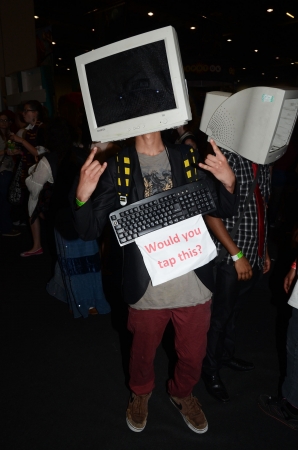 Cosplayers At The MCM Expo 2012 27th May 2012  