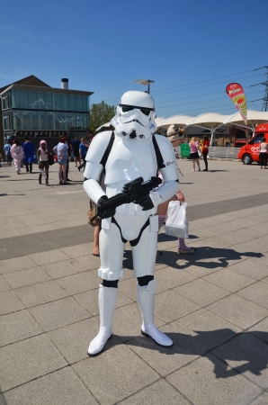 London - May 27: Cosplayers At The MCM Expo London April 27th, 2012 in London, England.のeditorial素材