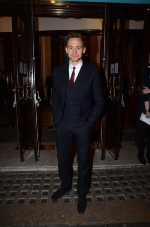 London  March 22: Tom Hiddleston Attends The Press Night Of The Curious Incident Of The Dog In The Night in London March 22nd, 2013 in London, England.のeditorial素材
