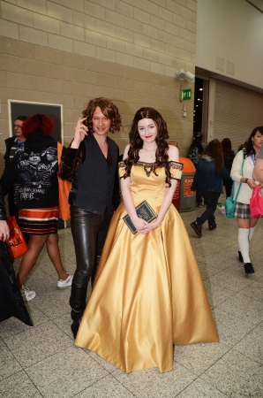 London - May 26: People dressing up in Cosplay costume to take part in the MCM expo which has the largest gathering of Cosplayers in the country, which takes place in Excel Centre, London May 26th, 2013 in London England. のeditorial素材