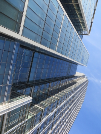 Some of the skyscrapers in London s Canary Wharf                                のeditorial素材