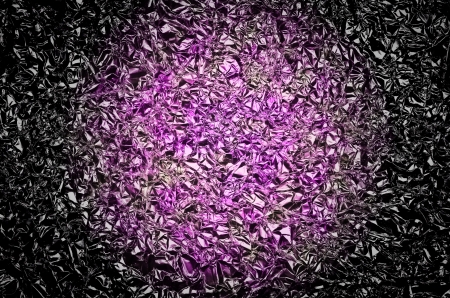 Purple aluminum foil texture backgroundの写真素材