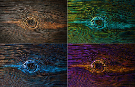 Set wood texture backgroundの写真素材