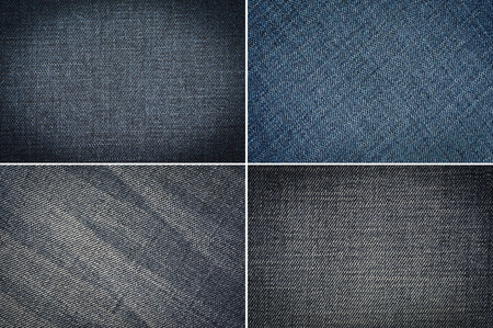 Jeans fabric texture backgroundの写真素材