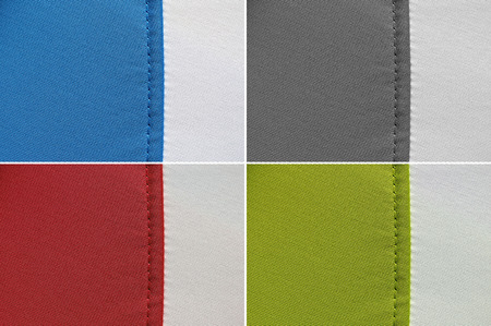 fabric texture background, set
