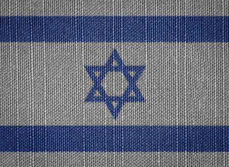 Israeli fabric flagsの写真素材