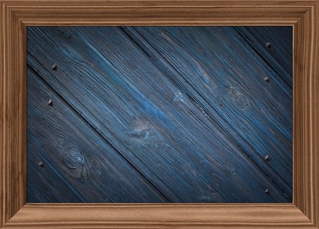 texture of wood in the frame, isolatedの写真素材