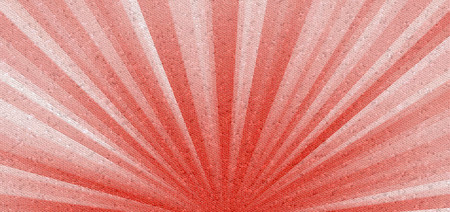 colorful abstract mosaic sun rays background. Decorative tiles texture red, whiteの写真素材