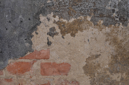 Texture old brick wall, background, detailed patternの写真素材
