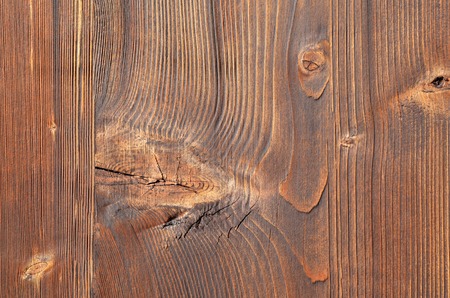 Wood texture. Lining boards wall. Wooden background pattern. Showing growth rings. Brown color