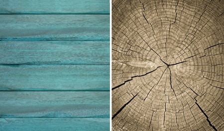 Wood texture. Lining boards wall. Wooden background. pattern. Showing growth rings. setの写真素材