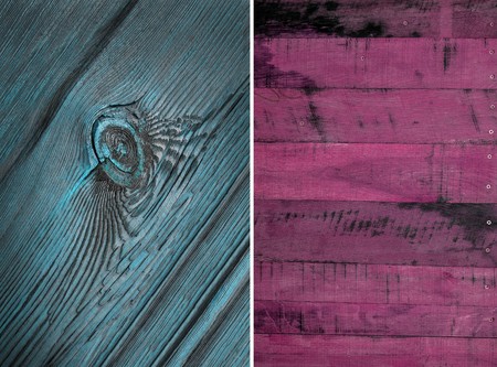Wood texture. Lining boards wall. Wooden background pattern. Showing growth rings. set, groupingsの写真素材