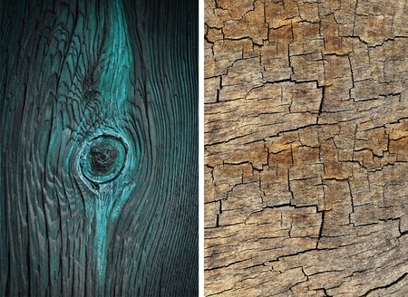 Wood texture. Lining boards wall. Wooden background. pattern. Showing growth rings. setの写真素材