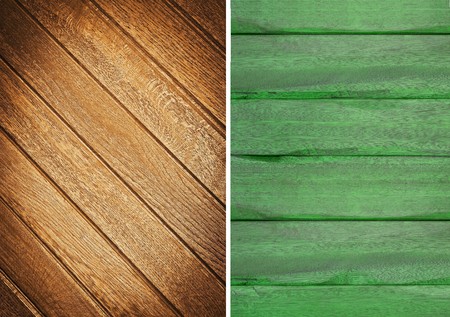 Wood texture. Lining boards wall. set. Wooden background. pattern. Showing growth ringsの写真素材
