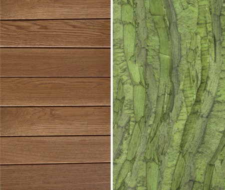 Wood texture. Lining boards wall. Wooden background. set. pattern. Showing growth ringsの写真素材