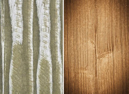 Wood texture. Lining boards wall. set. Wooden background. pattern. Showing growth ringsの写真素材