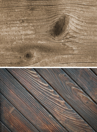 Wood texture. Lining boards wall. Wooden background. pattern Showing growth ringsの写真素材