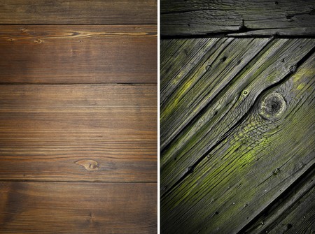 Wood texture. Lining boards wall. Wooden background. pattern Showing growth ringsの写真素材