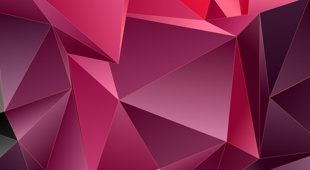 Abstract Triangle Background. 3D Triangles. Modern Wallpaper. Vector illustration