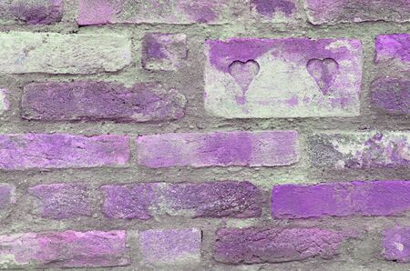 old color brick wall texture background