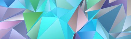 Abstract Low-Poly background. triangulated texture. Design 3d. Polygonal geometrical pattern. Triangular modern styleの写真素材