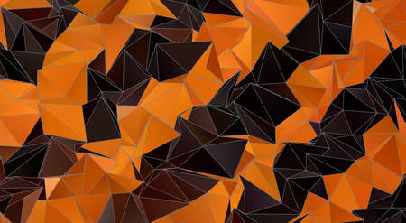 Abstract Low-Poly background. triangulated texture. Design 3d. Polygonal geometrical pattern. Triangular modern styleの写真素材