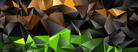 Abstract Low-Poly background. triangulated texture. Design 3d. Polygonal geometrical pattern....