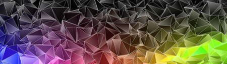 Abstract Low-Poly background. triangulated texture. Design 3d. Polygonal geometrical pattern....